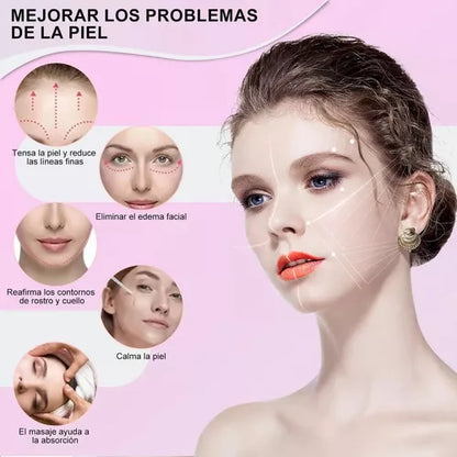 Tensor facial microcorriente